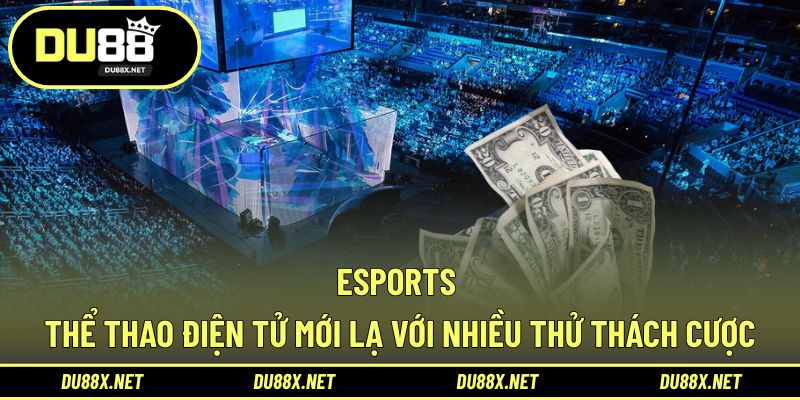 Esports - Thể Thao Điện Tử Mới Lạ Với Nhiều Thử Thách Cược